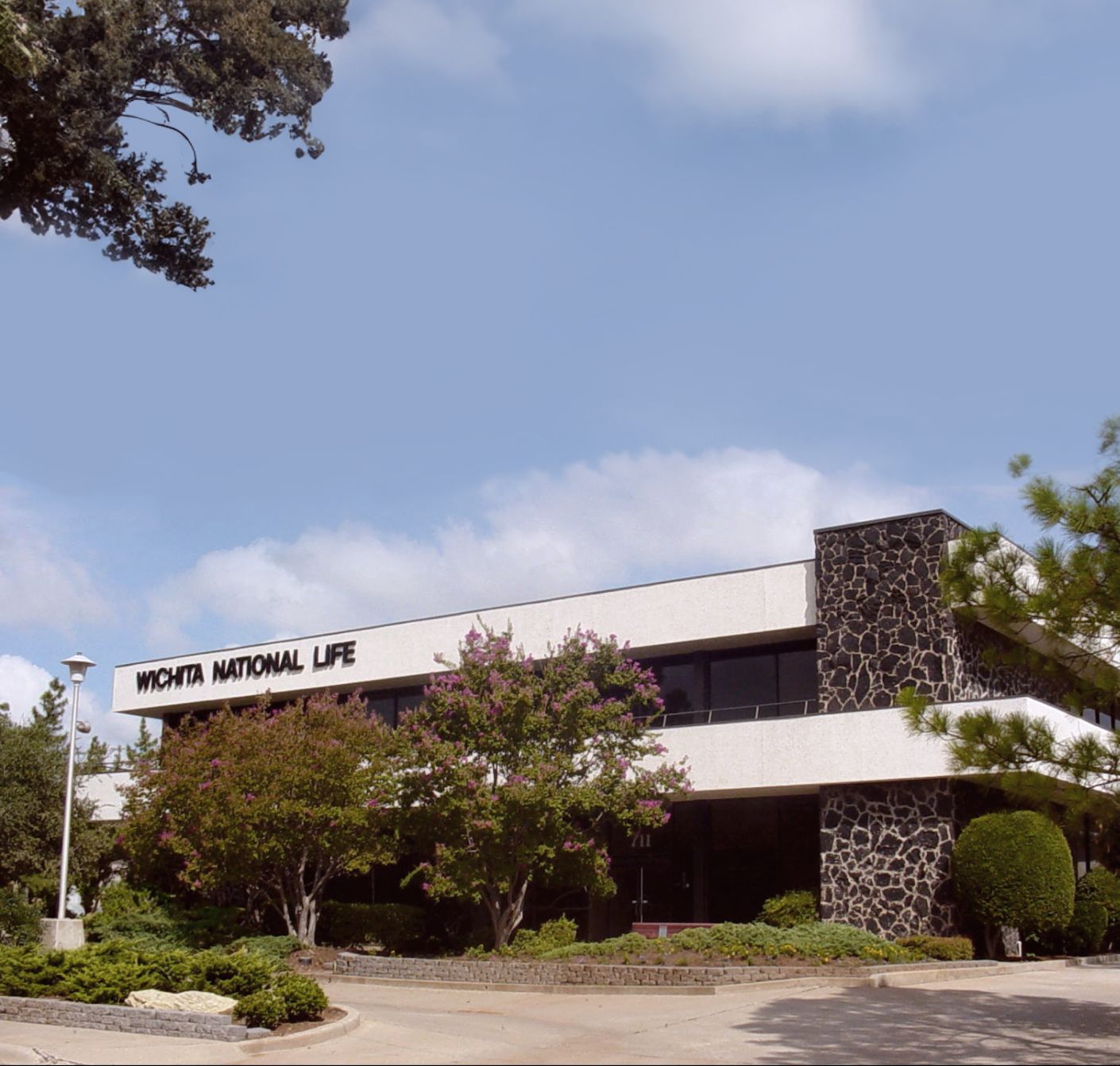 Wichita National Life office building exterior.